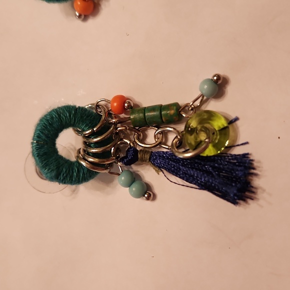 Lot of 4 pairs vintage dangle earrings nee - Picture 6 of 6